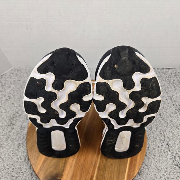 Nike Mens 11.5 Air Max 270 React White Metallic Gold Athletic Sneaker CW7298-100 - Picture 9 of 12